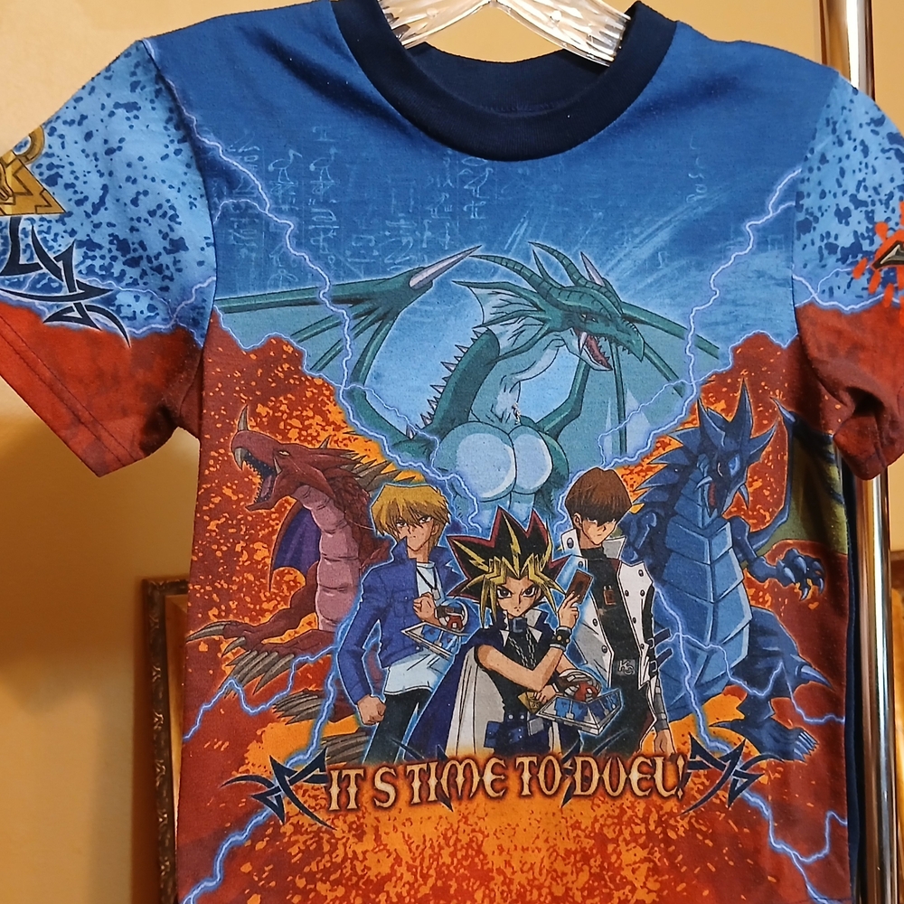 1996-Yugi Vintage KAZUKI TAKAHASHI  kids Pajama Top